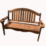 Wooden bench